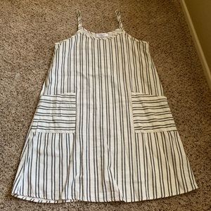 CJLA Striped Linen Dress